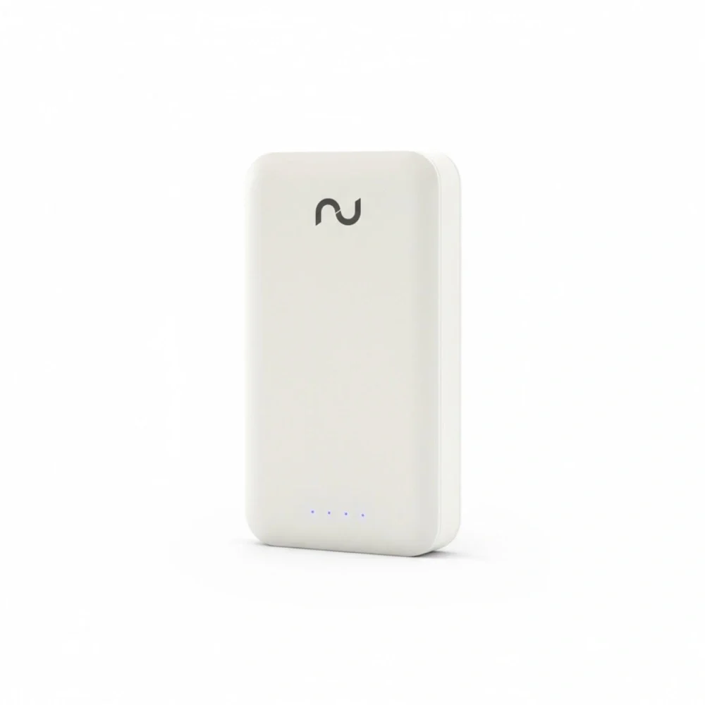 IPHONE GENERIC External Battery White Portable Phone Charger for Travel USB slot
